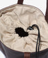 MR.OLIVE E.O.I / WATERPROOF WASHABLE LEATHER FLAT TOTE BAG(MEDIUM) ミスターオリーブ/ウォータープルーフウォッシャブルレザー/フラットトートバッグ(MEDIUM)